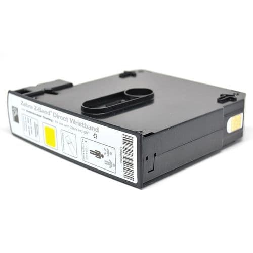 10006995-7K Z-Band Direct Wristbands, Adult size, Yellow Pre-print