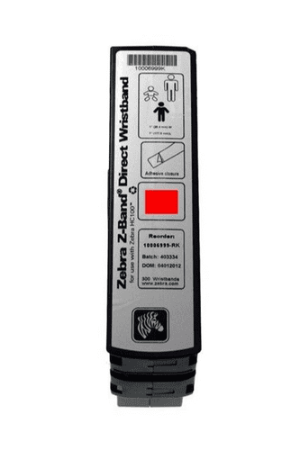 10006999-RK - Z-Band Direct, Paediatric Size, Red Border