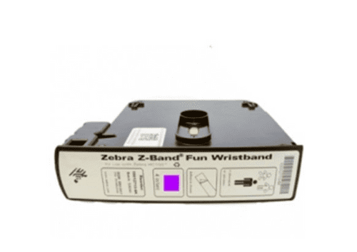 10012713-7K Zebra Z-Band Fun Purple Cartridge Wristbands