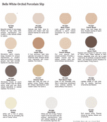 Bells White Orchid Porcelain Slip