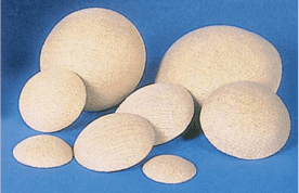 Buckram Pates for Porcelain Dolls