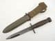 American M1 carbine M4 bayonet and scabbard,  Camillus 1953 contract
