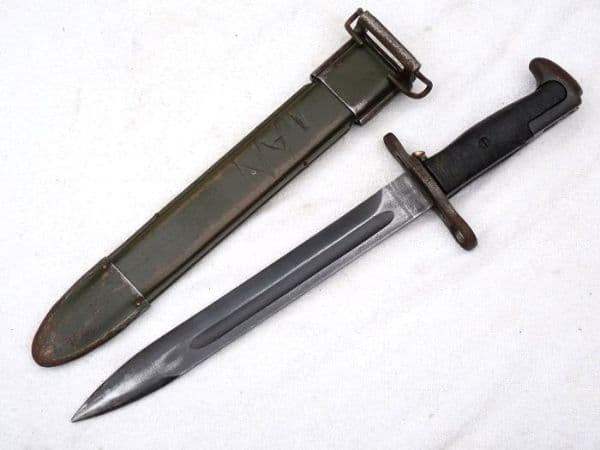 American M1 Garand bayonet and scabbard **SOLD**