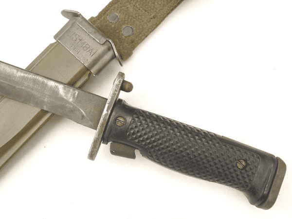 American M5 A1 bayonet and scabbard