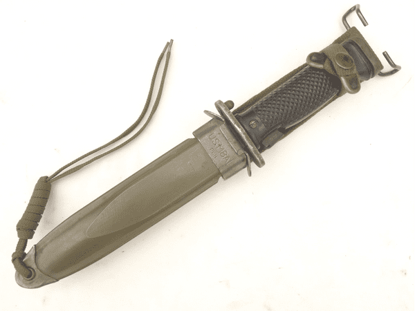 American M5 A1 bayonet and scabbard