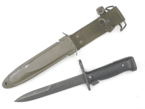 American M6 bayonet and scabbard, Milpar made **SOLD**