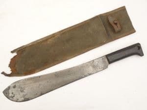 American made Ligitimus machete 1944 dated, with sheath