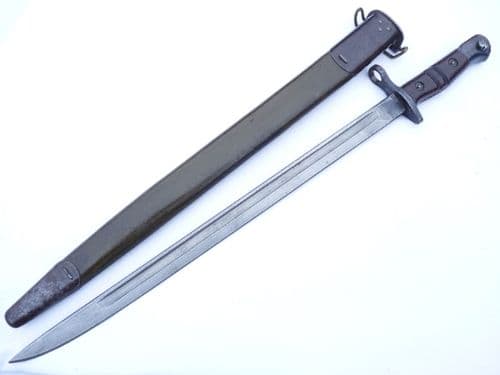 American Model 1917 bayonet and wire-hanger scabbard  **SOLD**