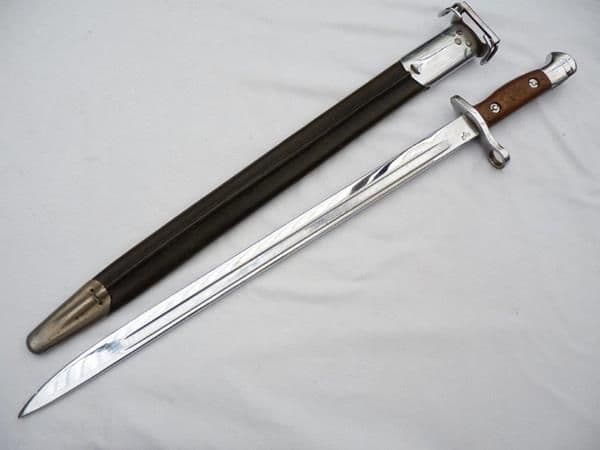 American Remington made Model 1917 parade bayonet and scabbard SOLD