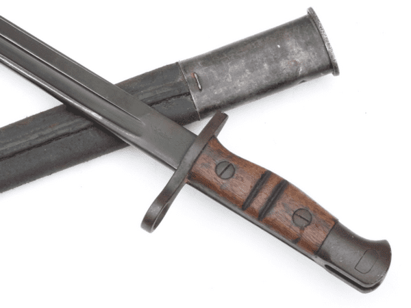 American Remington made Pattern 1913 bayonet and scabbard/1 **SOLD***