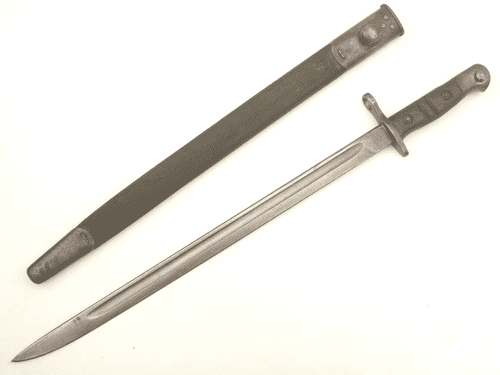American Winchester made Pattern 1913 bayonet and scabbard, 1916 dated