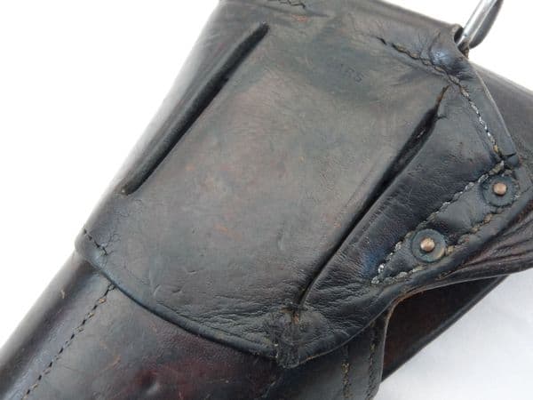 American WW2 leather holster for Colt M1911, Sears maker marked