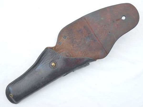 American WW2 leather holster for Colt M1911, Sears maker marked