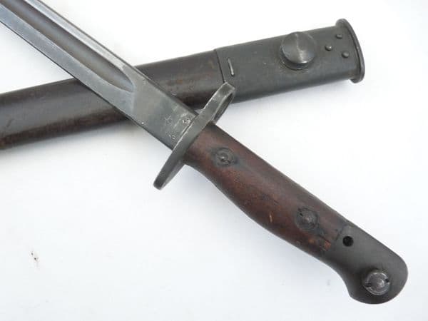 Australian made MA marked Pattern 1907 bayonet 1942 dated **SOLD**