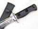 Australian made SLR L1A2 bayonet and scabbard, chromed for parade use  **SOLD**