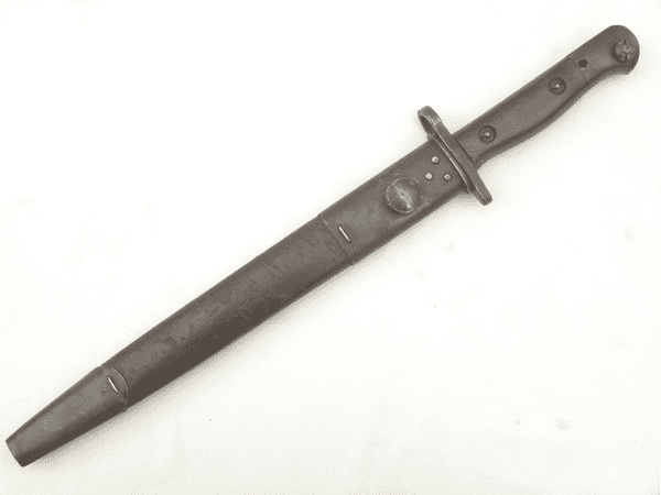 Australian Owen P1944  bayonet and scabbard, 1952 dated **SOLD**
