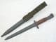 Belgian FN  Model 1949 bayonet, scabbard and frog **SOLD**