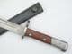 Belgian Mauser M1924 export bayonet and scabbard, pre-war issue