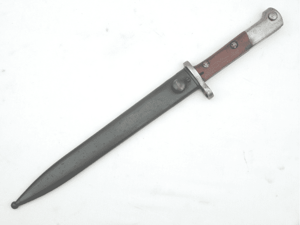 Belgian Mauser M1924 export bayonet and scabbard, pre-war issue