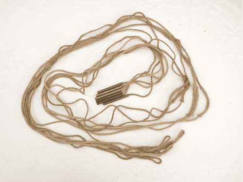 Bren gun Mk 1a weighted 'double' pull-through, cleaning rope