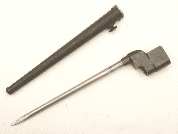 British British made No4 MkII* spike bayonet and scabbard, unmarked