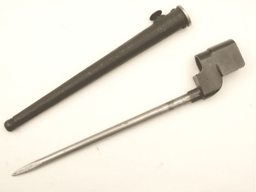British British made No4 MkII* spike bayonet and scabbard, unmarked