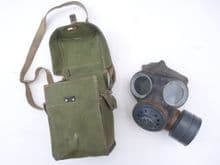British  general service mk6 light respirator, 1956 dated