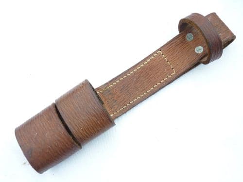 British leather Home Guard frog, very good condition, maker marked.  **SOLD**