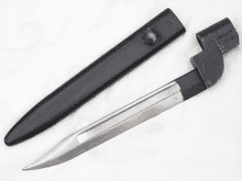 British Lee-Enfield No9 knife bayonet and scabbard, 1951 dated  **SOLD**