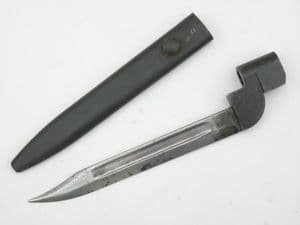 British Lee-Enfield No9 knife bayonet and scabbard, dated 1948 **SOLD**