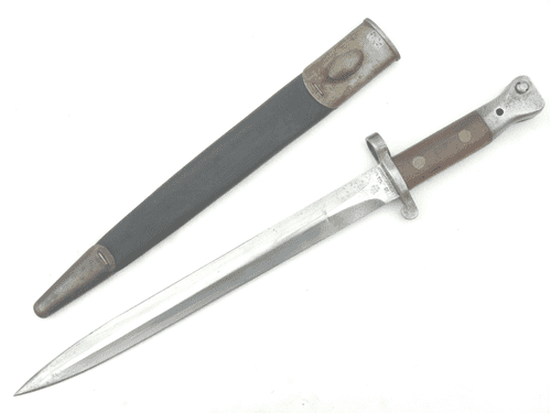 British Lee-Metford P1888 Mk2 bayonet, 1901 dated, 7 GOR stamped. **SOLD**