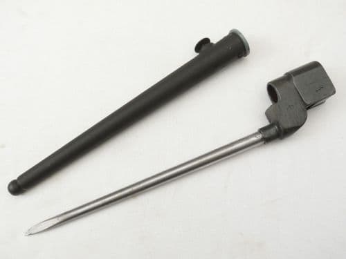 British made No4 MkII* bayonet and scabbard, N30 made **SOLD**