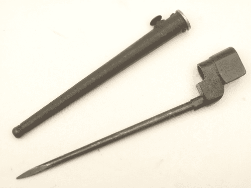 British made No4 MkII* bayonet and scabbard, N30 made **SOLD**