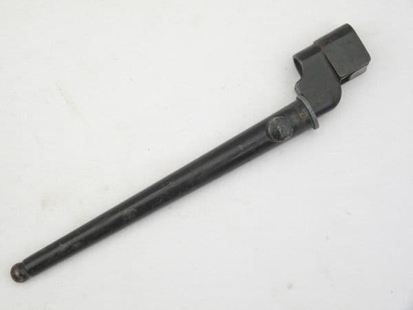 British No4 mk2 bayonet, scabbard, early Singer marked, 1942 dated **SOLD**