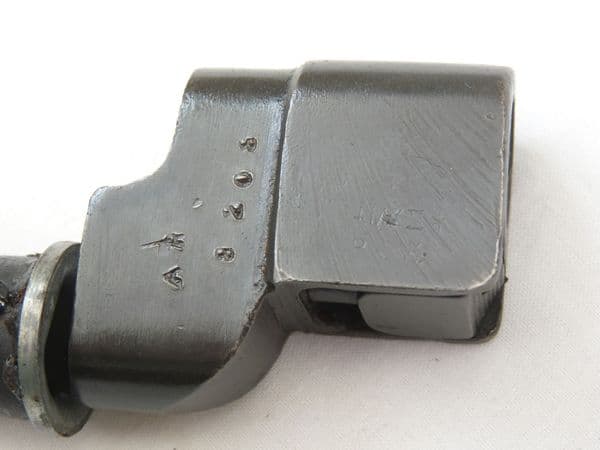 British No4 MkII* spike and mk1 scabbard, P.S.K. made **SOLD**