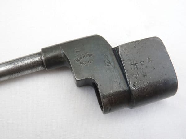 British No4 MkII* spike and scabbard, BEC made **SOLD**