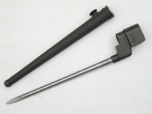 British No4 MkII* spike and scabbard, BEC made **SOLD**