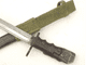 British no7 bayonet, scabbard and frog