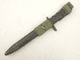 British no7 bayonet, scabbard and frog