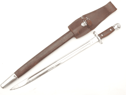British Patt'07 parade bayonet Sanderson made dated 1917