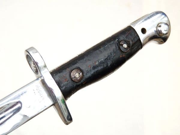 British Patt'07 Wilkinson Parade bayonet with frog RAF marked dated 1918  **SOLD**