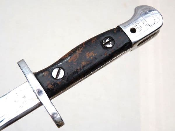 British Patt'07 Wilkinson Parade bayonet with frog RAF marked dated 1918  **SOLD**