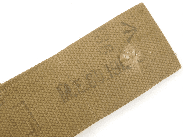 British Patt 1908 webbing frog for Pattern '07 bayonet /1