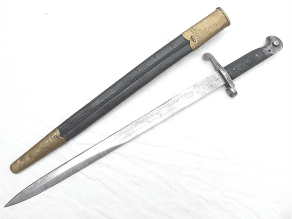 British Pattern 1887 mkIII Martini-Henry bayonet and scabbard