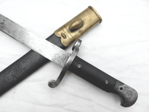 British Pattern 1887 mkIII Martini-Henry bayonet and scabbard