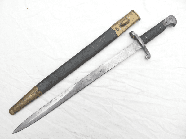 British Pattern 1887 mkIII Martini-Henry bayonet and scabbard