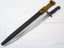 British Pattern 1907 bayonet and scabbard Wilkinson made 1915 dated with frog  **SOLD**