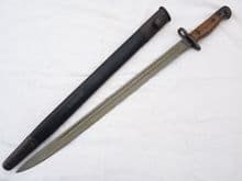 British Pattern 1907 bayonet and scabbard Wilkinson made, 1917 dated  **SOLD**