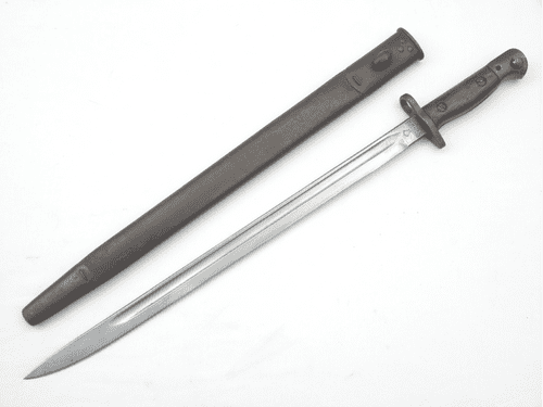 British Pattern 1907 bayonet Wilkinson made 1918 dated, 1S 27 marked