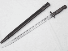 British Pattern 1907 Enfield made bayonet and scabbard 1915 dated **SOLD**